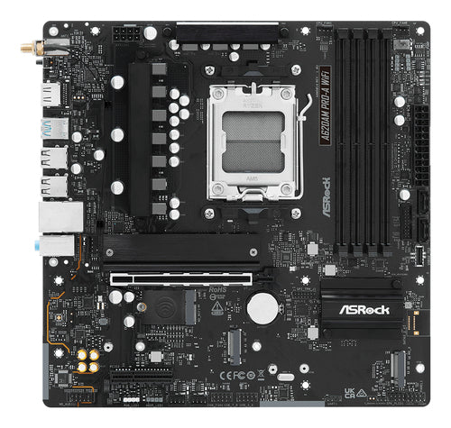 ASRock A620AM Pro-A WiFi bundkort - produktbillede 1