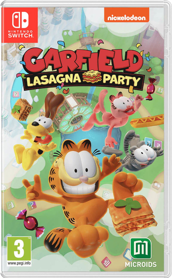 Garfield : Lasagna Party (Code in Box) – Nintendo Switch