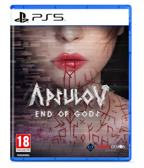 APSULOV END OF GODS – spilomslag