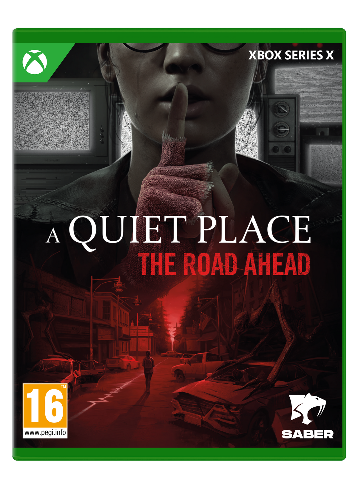 A Quiet Place: The Road Ahead – Xbox Series X – spilomslag