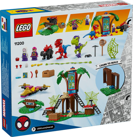 LEGO 11200 Marvel Spidey and his Super Friends Showdown at the Treehouse: Spidey-Rex vs. Gobby Raptor