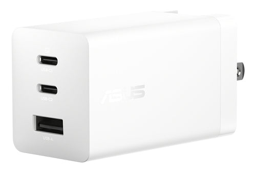 ASUS 100W USB-C GaN Charger – set skråt forfra (vinkel 4)