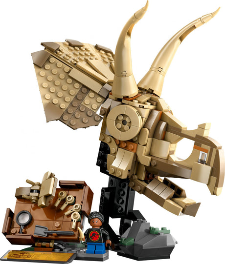 LEGO 76969 Jurassic World Dinosaur Fossils: Triceratops Skull