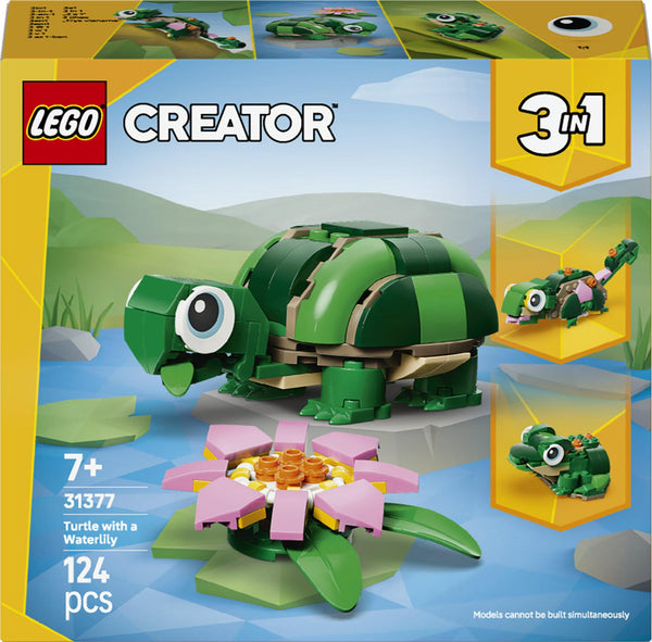 LEGO Creator – Skildpadde med Åkande Blomst