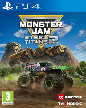 Monster Jam Steel Titans 2 – PlayStation 4 – spilomslag