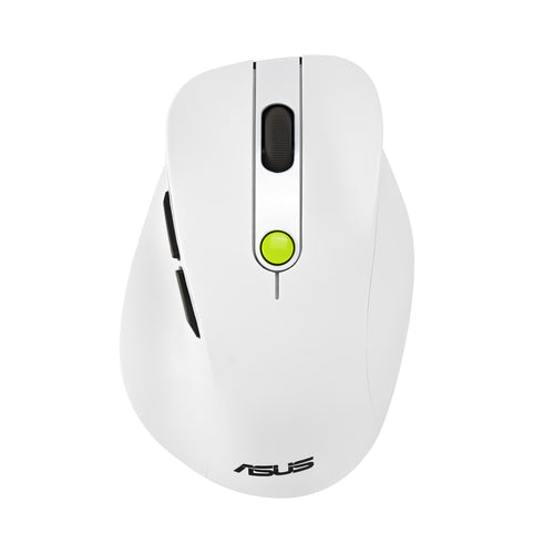 ASUS MD105 VT-GN – Trådløs mus, hvid og grøn