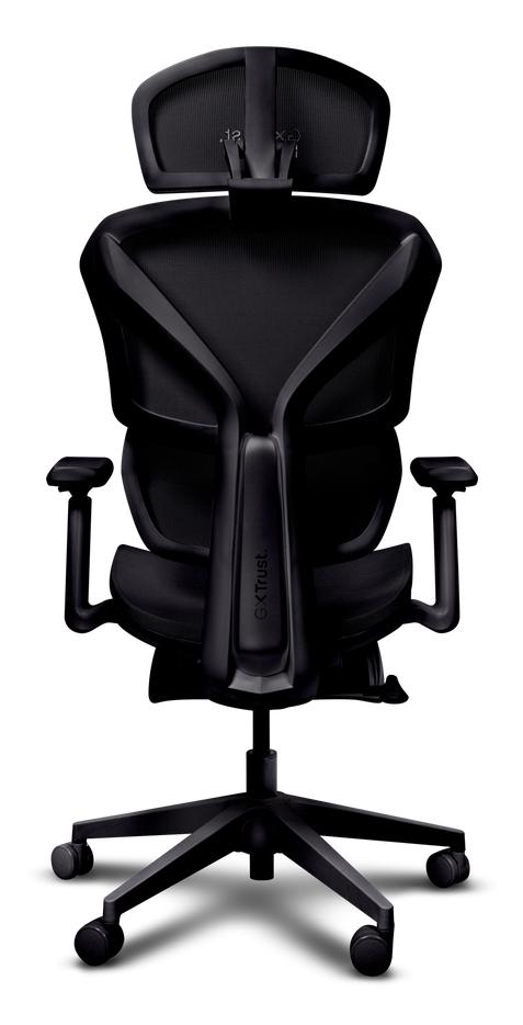 TRUST GXT725 RIVARA MESH GAMING CHAIR - BLACK TRUST