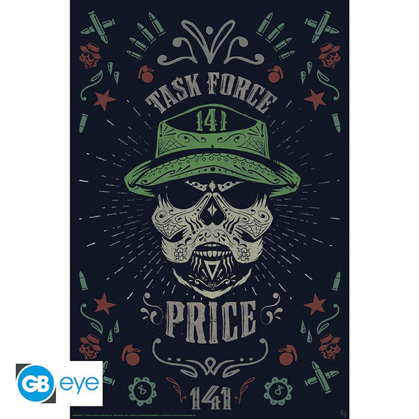 Call of Duty Captain Price plakat 91,5 × 61 cm
