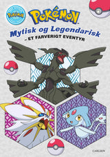 Carlsen - Pokemon - Mysterious and legendary coloring book Carlsen