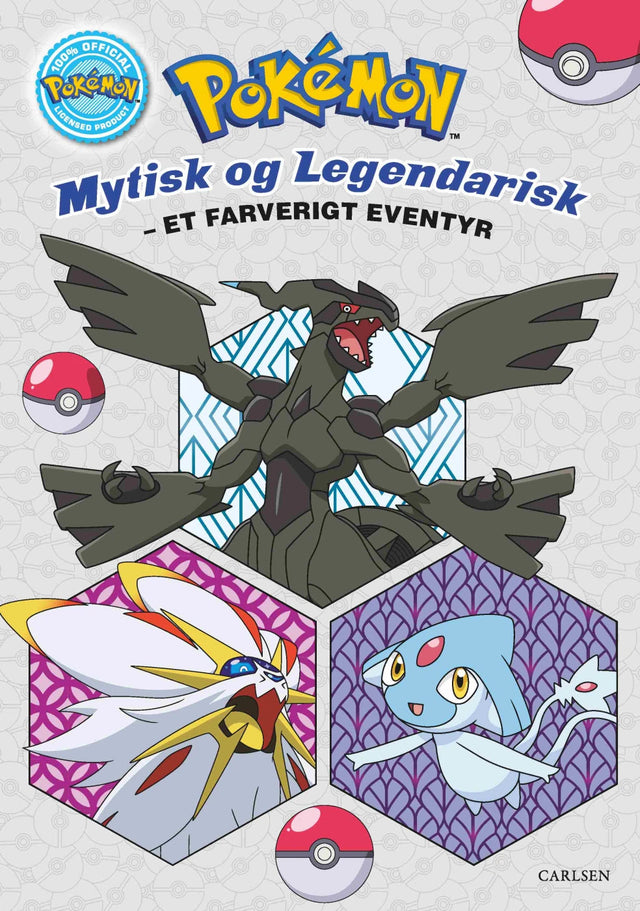 Carlsen - Pokemon - Mysterious and legendary coloring book Carlsen
