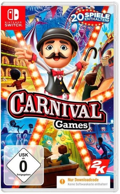 Carnival Games (Kod i lådan) (DE/Multi i spelet)