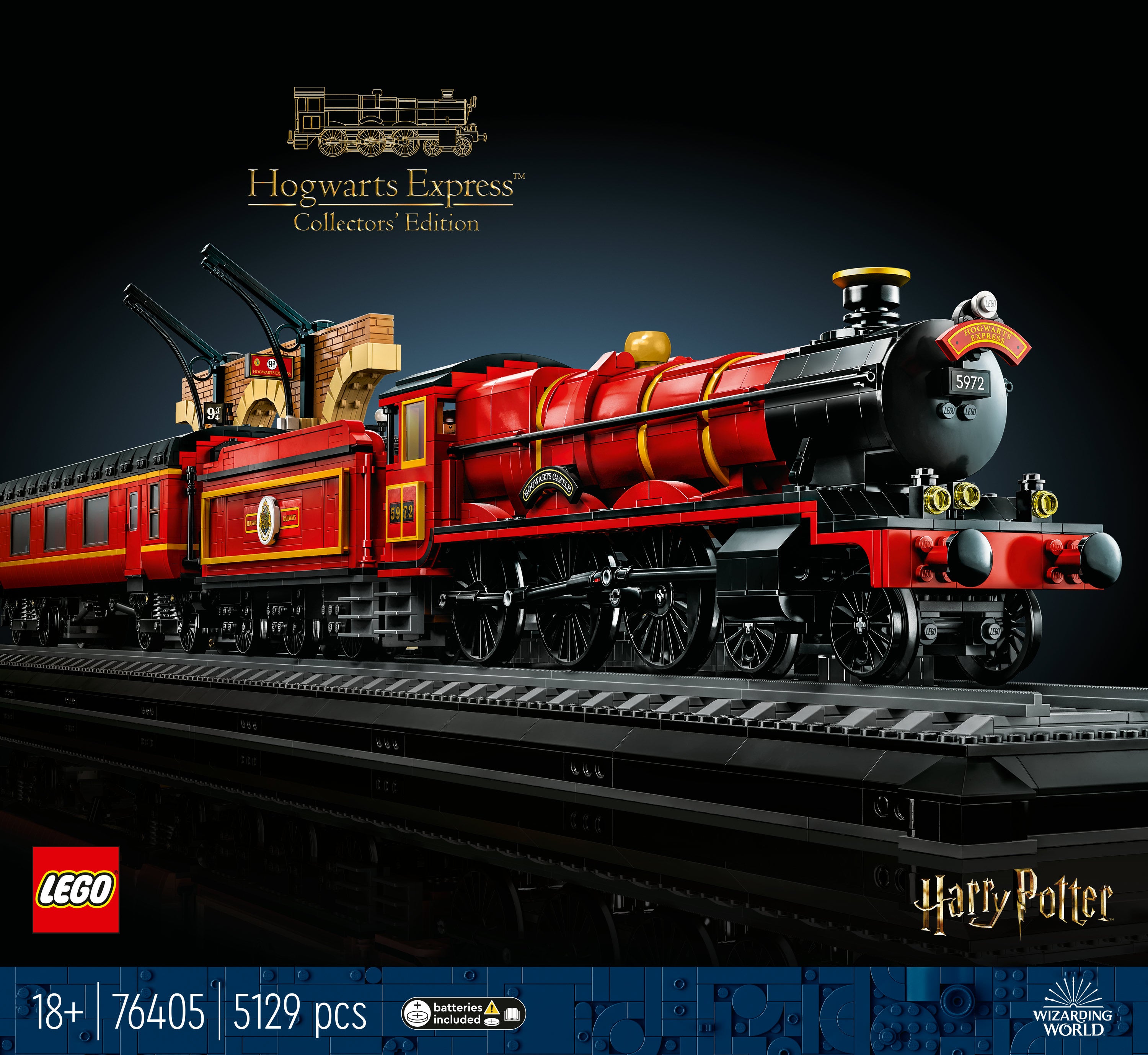 LEGO Harry Potter - Hogwarts Express™ – Collectors' Edition (76405.) LEGO