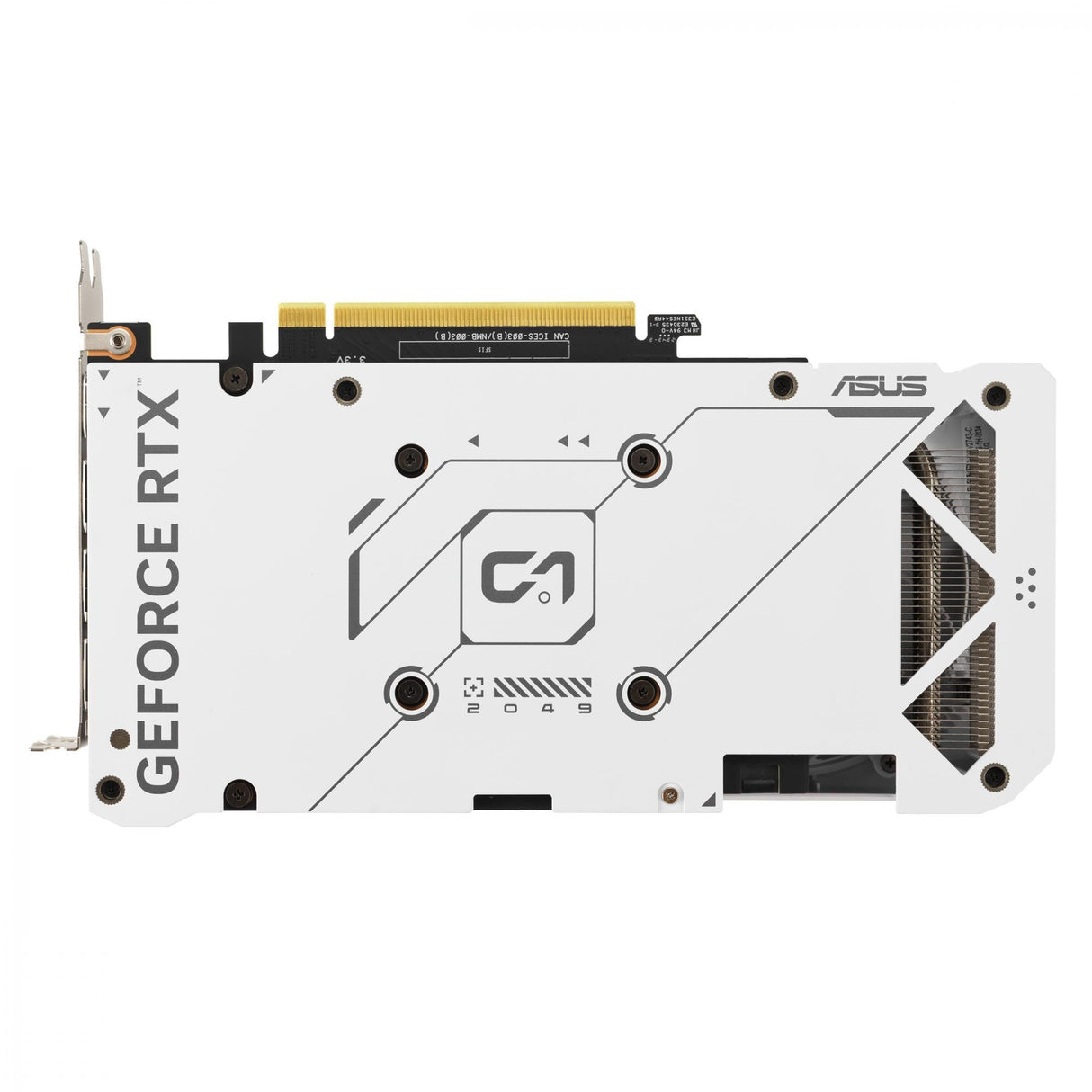 ASUS GeForce RTX 4060 TI 8GB GDDR6 DUAL OC EVO WHITE EDITION ASUS