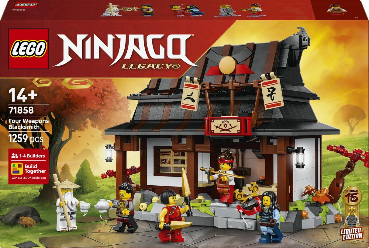 LEGO - Ninjago - Four Weapons Blacksmith 15th Anniversary (71858) LEGO