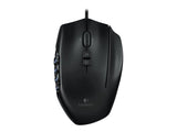 Logitech Gaming Mouse G600 MMO Laser Kabling Sort