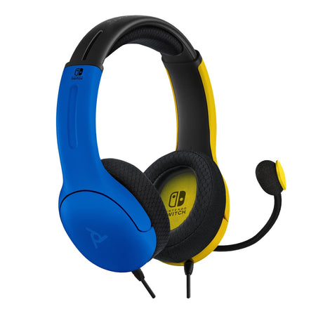 PDP Nintendo Switch Wired Headset LVL40 Yellow/Blue PDP