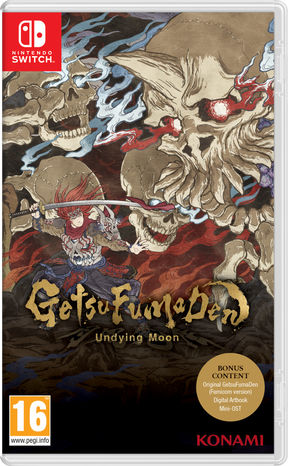 GetsuFumaDen: Undying Moon – omslag til Nintendo Switch