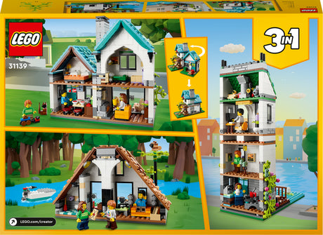 LEGO 31139 Creator 3-in-1 Cozy House Construction Toy LEGO