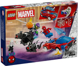 LEGO 76279 Marvel Super Heroes Spider-Man's Racing Car & Venom Green Goblin Construction Toy LEGO