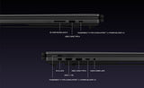 ASUS ROG Zephyrus Duo GX651AX-SR004W – detalje af tilslutninger; layout på billedet er illustrativt