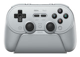 8BitDo Pro 3 Bluetooth – Gray-controller med dock – Front og knapper