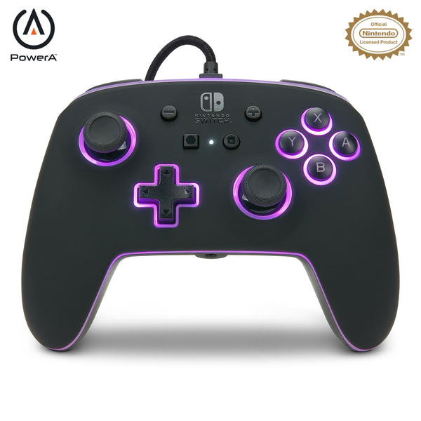 PowerA Spectra Enhanced Wired Controller – sort – Nintendo Switch