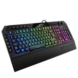 Sharkoon SKILLER SGK5 gamingtastatur – membran, RGB, tysk QWERTZ – billede 1