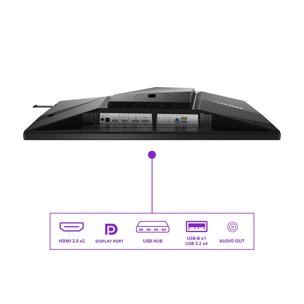 AOC AG276FK AGON 27" FHD Monitor 1920x1080/16:9/400cd/m2/0.03ms HDMI, DP, USB, Headphone out AOC