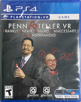 Penn & Teller VR: Frankly Unfair – Import – PlayStation 4 – fysisk udgave