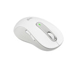 Logitech - M650 Signature - Large Wireless Mouse - White ( Left Handed ) Logitech