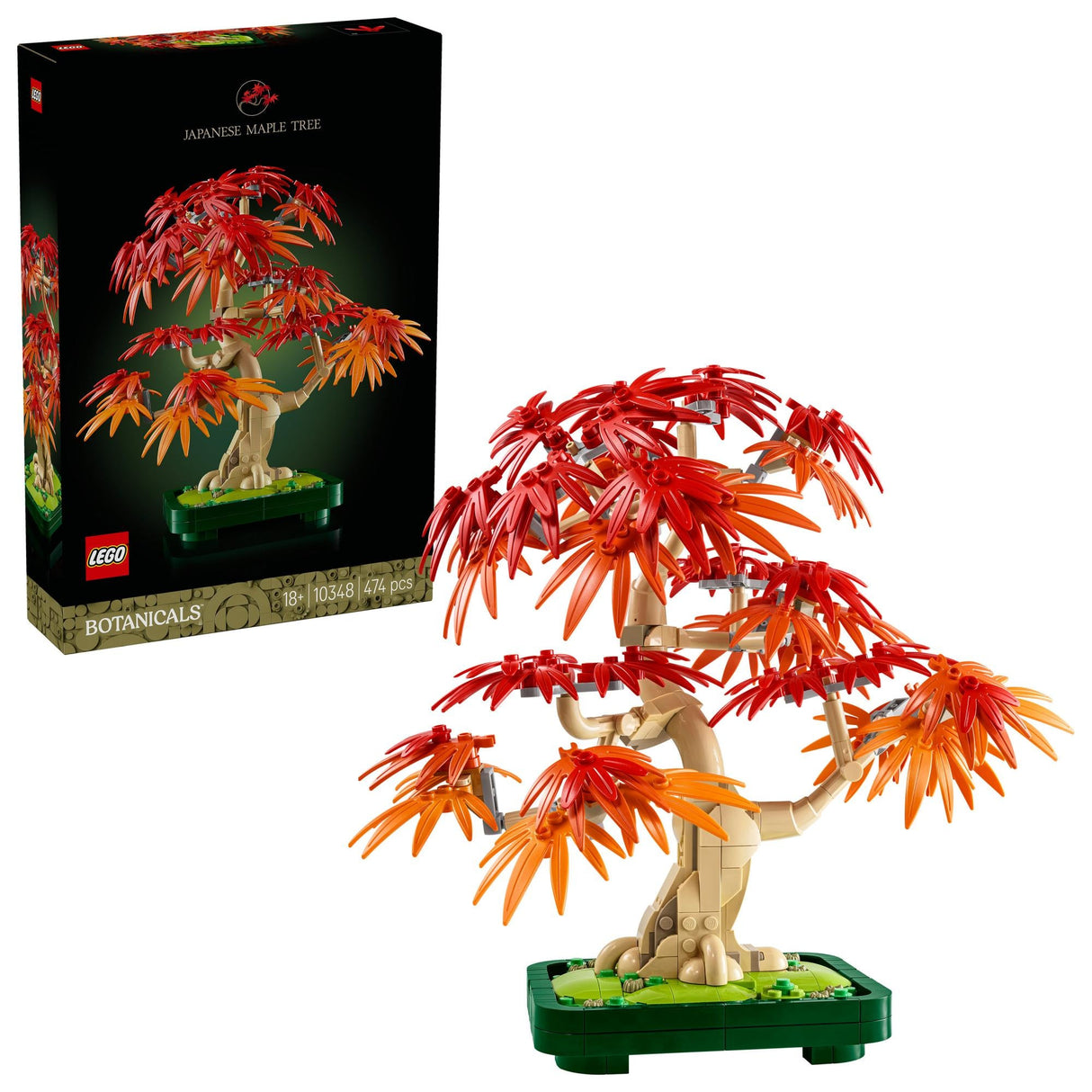 LEGO 10348 Botanicals Japanese Red Maple - Bonsai Tree LEGO