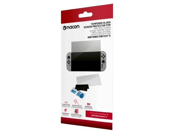 Nacon  - Tempered Glass Screen Protector for Nintendo Switch II Nacon