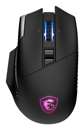 MSI VERSA PRO WIRELESS + Mouse Dock Pro gamingmus - sort