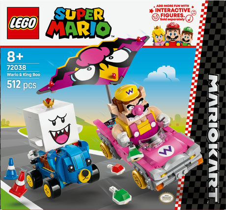 LEGO - Super Mario - Mario Kart™ – Wario & King Boo (72038)
