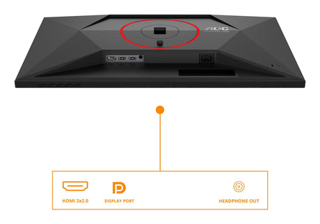 AOC Gaming Q27G4ZR 27", 2560x1440/1ms/400cd/m², HDMI, DisplayPort, Headphone Out AOC