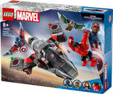 LEGO 76292 Marvel Super Heroes Captain America vs. Red Hulk Showdown LEGO