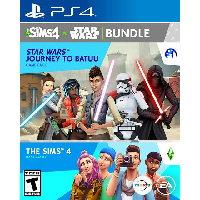 The Sims 4 Star Wars: Journey To Batuu - Base Game and Game Pack Bundle ( Import) – PlayStation 4