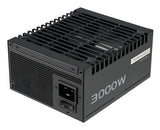 ASUS Pro WS 3000P – strømforsyning set skråt fra strømindgangen