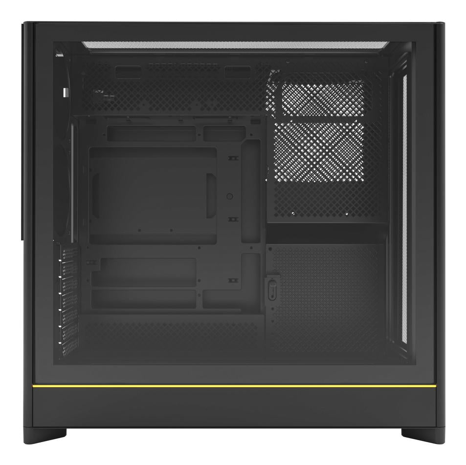 Montech HS01, Mesh front, ATX, no fans - Black Telon Technology Co Ltd (Montech)