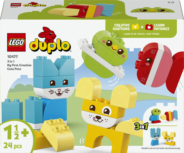 LEGO® DUPLO® - 3-i-1 Kreative dyr