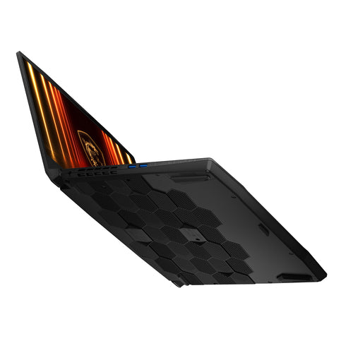 MSI Katana 15 HX B14WFK-008FR – skærm og kabinet fra siden