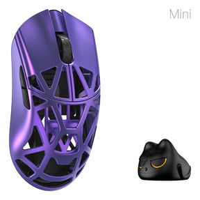WLMouse Beast X Mini Pro Solid Sides - Purple (Omron Optical) Wireless 8K Magnesium Mouse Jiangxi Deva Electronic Industry Co., Ltd. Company (WLMouse)