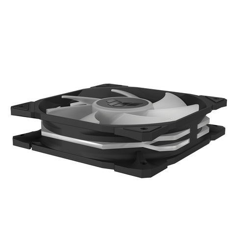 ASUS TUF GAMING TR120 ARGB 3IN1 Black – set fra siden (vinkel 2)
