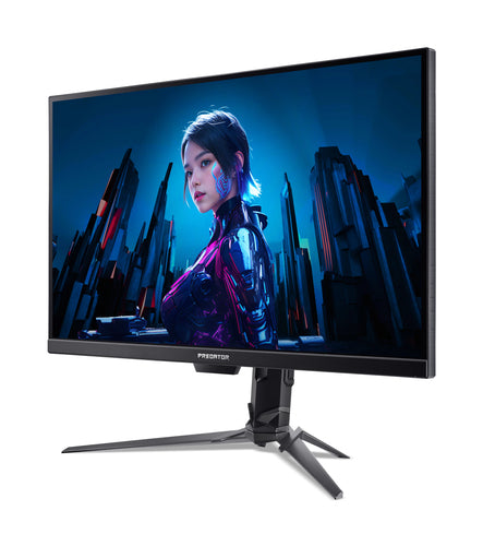 Acer Predator XB273UF5 Pulsar – skærm set fra modsat skrå vinkel