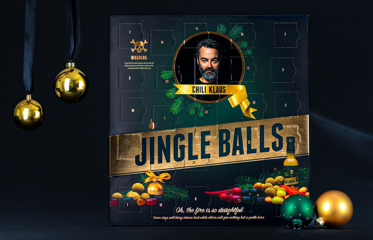 Chili Klaus - Jingle Balls Black & Gold Christmas Calendar 2025 Chili Klaus