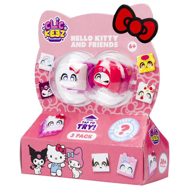 Clickeez Hello Kitty & Friends – 3 fidgets