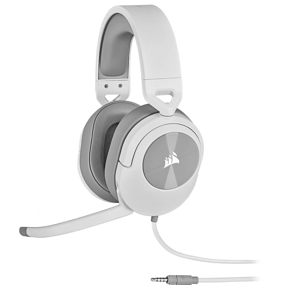 CORSAIR Gaming HS55 SURROUND Kabling Headset Hvid