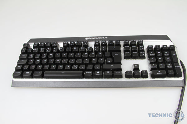 COUGAR Attack X3 RGB – Cherry MX Brown – tysk QWERTZ