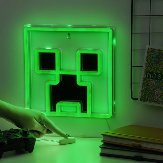 Creeper vägg LED neonljus