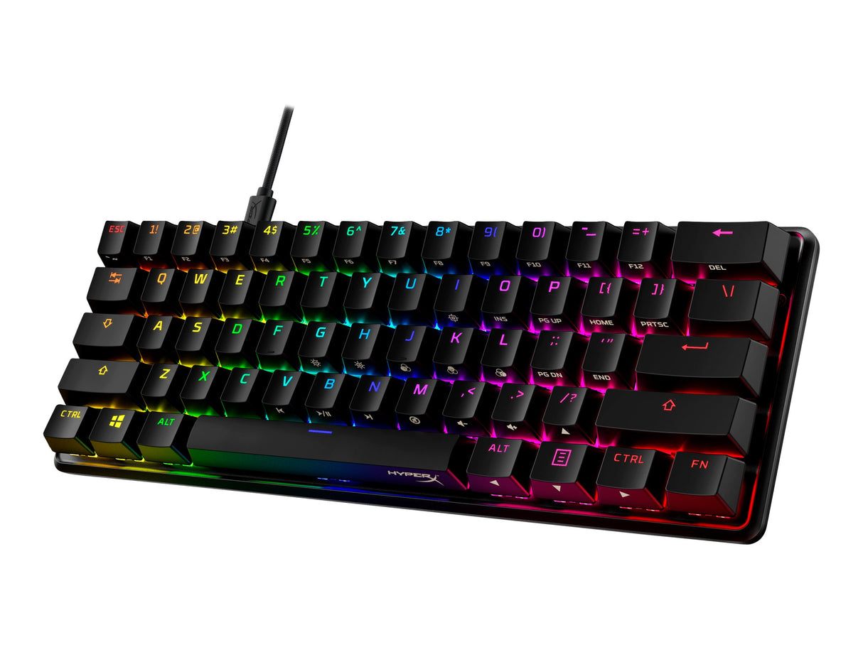 HyperX Alloy Origins 60 Tastatur Mekanisk RGB Kabling USA Kingston Technology